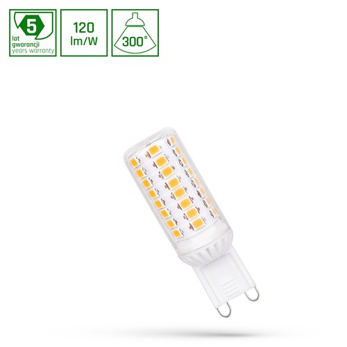 G9 4,5W LED Leuchtmittel - 540lm, 120lm/W, 3000K, warmweiß
