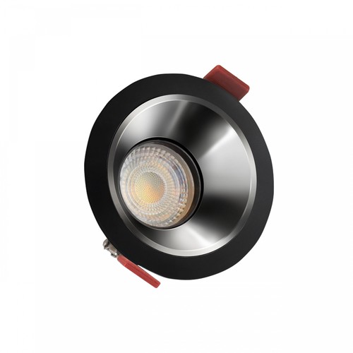 Fiale Comfort Einbauspot - Aluminium, ohne Leuchtmittel, IP20, weißer Rand