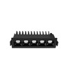 GRID Modell L - Eingelassener Grid 47x45x147 mm, 13W, 45°, Schwarz