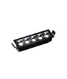 GRID Modell L - Eingelassener Grid 47x45x147 mm, 13W, 45°, Schwarz