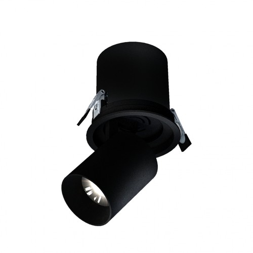 IN OUT - Modell M - Einbaustrahler, 12W 36° 100x110 mm, Schwarz ohne Lichtquelle