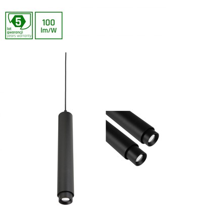 10W Pendelleuchte für Schienensystem - Verstellbarer Winkel