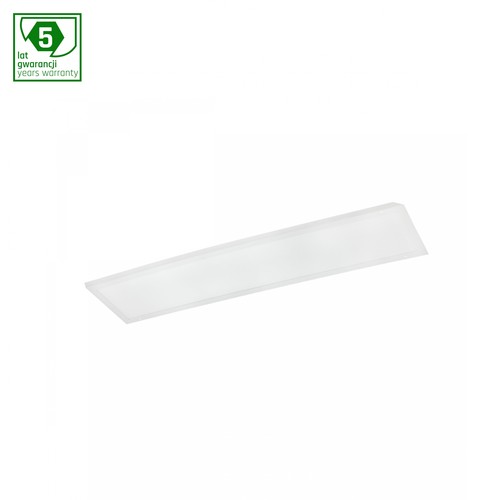 30x120 LED Panel, 40W - 135lm/W, UGR19, 3000K, 5 Jahre Garantie, weißer Rand, inkl. Driver