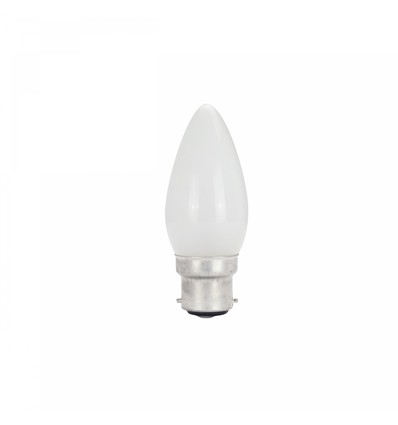 Kerzenlampe B-22 40W - 230/240V, FD1171, klar