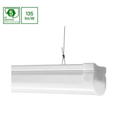 60W LED Wannenleuchte - IP65, 230V