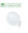 30W NYMPHEA CITY PRO 2 LED Deckenleuchte mit Sensor - 4400lm, CCT, IP65, IK08, inkl. Fernbedienung, 5 Jahre Garantie
