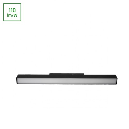 10W Line S Lineare Leuchte 30cm - 3000K, Schwarz, SHIFT Basic