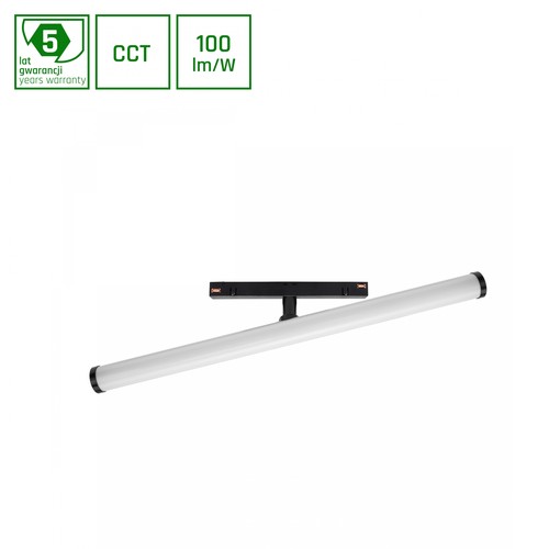 12W Dimmbar SHIFT Beam Schienenstrahler Ø28x40x7,5mm - 150°, CCT, Schwarz, Zigbee