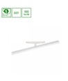 12W dimmbar SHIFT Smart Beam Schienenstrahler - 150°, CCT, weiß, Ø28x40x7.5cm, Zigbee