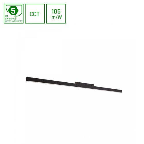 22W SHIFT Smart-Line Schiene - Schwarz, Zigbee