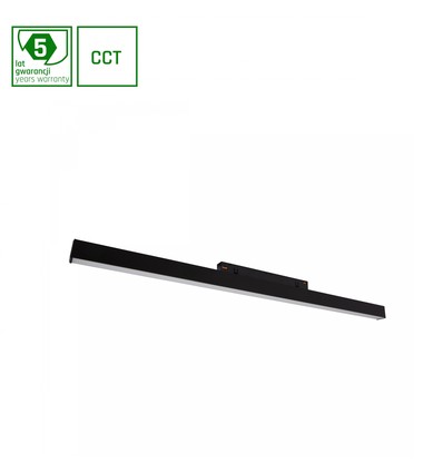 17W Dimmbar SHIFT Smart-Line M Schienenstrahler 60,2cm - 100°, Schwarz, CCT, Zigbee