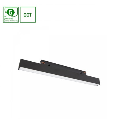 8W dimmbar SHIFT Smart-line S Leuchte 30.4cm - 100°, Schwarz, CCT, Zigbee