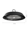 100W LED Fluter - IP65, Außenbereich, 4000K