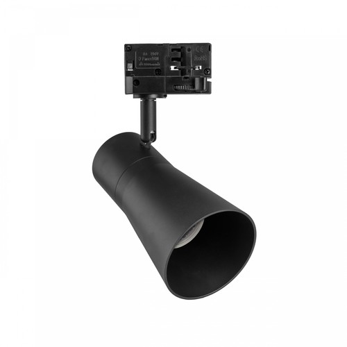 MADARA SCANDI 3-Phasen Schienenspot für GU10 - Schwarz, Aluminium, ohne Leuchtmittel, 3F4W