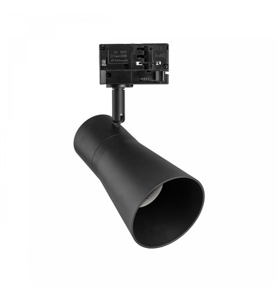 MADARA SCANDI 3-Phasen Schienenspot für GU10 - Schwarz, Aluminium, ohne Leuchtmittel, 3F4W