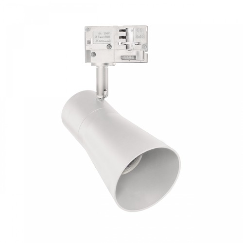 MADARA Scandi GU10 - ohne Leuchtmittel, 3-Phasen-Schiene (3 Stromkreise), 250V, IP20, 80x140x180, weiß