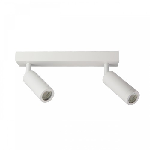 Madara Slim MR11 - 2x230V, IP20, 260x54x160, Weiß, Beweglich, Ohne Leuchtmittel