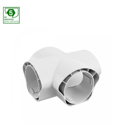 LIMEA VARIO X Verbindungsstück für Feuchträume - Weiß, IP65, 120x120x70 mm, für Innen- und Außenbereich