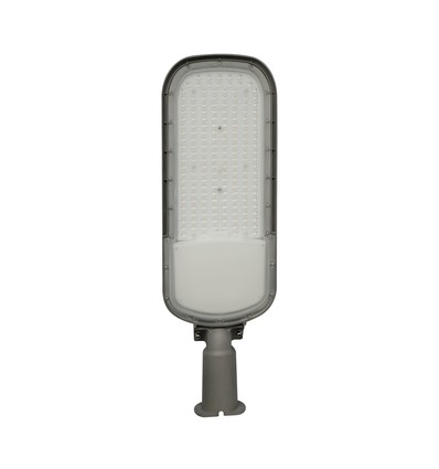 150W Dämmerungs-LED-Straßenlampe - Dämmerungssensor, Ø60 mm, grau, IP65, IK09, 230V