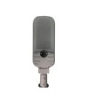 150W Dämmerungs-LED-Straßenlampe - Dämmerungssensor, Ø60 mm, grau, IP65, IK09, 230V