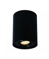 Chloe GU10 Aufbauspot - Schwarz, Aluminium, Ø9,4cm, IP20, ohne Leuchtmittel