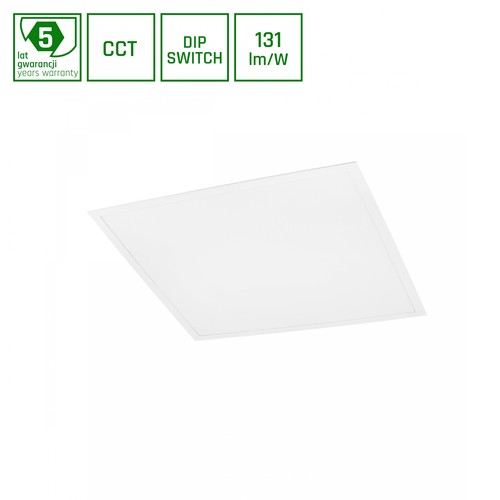 60x60 LED Panel, 30W/40W/48W - CCT, 120lm/W, 5 Jahre Garantie, weißer Rand