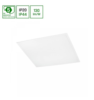 60x60 PHILIPS Driver LED Panel, 40W - 130lm/W, IP44, 5 Jahre Garantie, 3000K