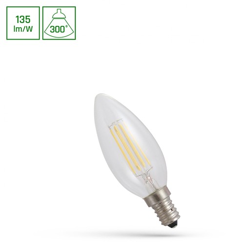 E14 5,5W LED Kerzenlampe - C37, 230V