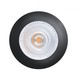LEDlife Unni68 Möbel-Einbaustrahler - Loch: Ø5,6 cm, Maße: Ø6,8 cm, RA95, schwarz, 12V DC