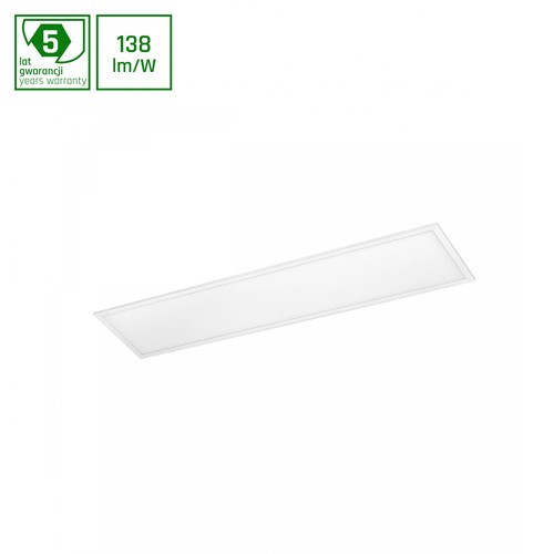 30x120 PHILIPS Driver LED Panel, 40W - 138lm/W, 6000K, 5 Jahre Herstellergarantie, weißer Rand
