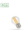 E27 5,5W LED Tropfenlampe Filament - G45, 700lm, 4000K, 300° Abstrahlwinkel, ersetzt 55W