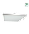 60x60 ALGINE DUO 2-in-1 LED Panel, 30W - 133lm/W, neutralweiß, 5 Jahre Garantie