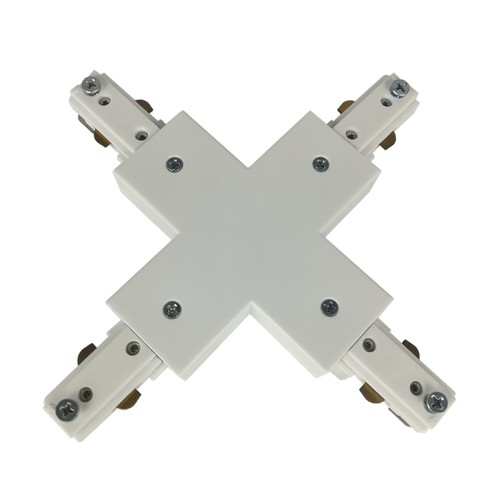 LEDlife X-Verbinder für Schienenspots - Weiß, 1-phasig, 1F3W