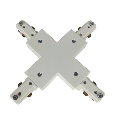 LEDlife X-Verbinder für Schienenspots - Weiß, 1-phasig, 1F3W