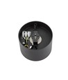 CHLOE AR111 GU10 - P20, rund, schwarz, ohne Leuchtmittel