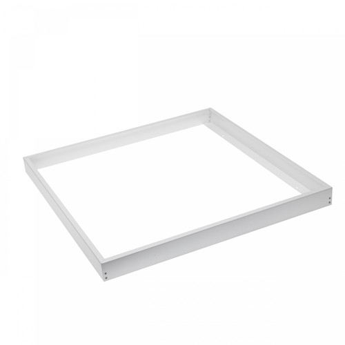 60x60 Aufbaurahmen für LED Panel - Weiß, Höhe 4,5-5cm, für Algine Leuchten