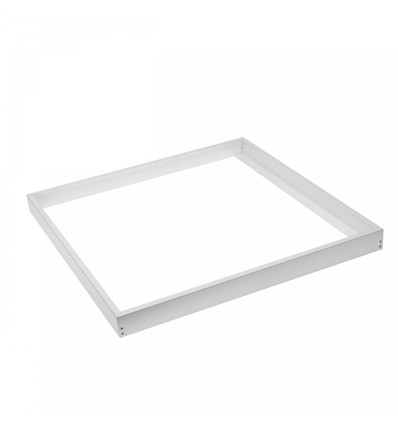 60x60 Aufbaurahmen für LED Panel - Weiß, Höhe 4,5-5cm, für Algine Leuchten
