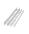 60x60 Aufbaurahmen für LED Panel - Weiß, Höhe 4,5-5cm, für Algine Leuchten