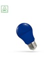 E27 4,9W Blaue LED-Lampe - A50, mattiert