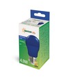E27 4,9W Blaue LED-Lampe - A50, mattiert