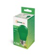 E27 4,9W Grüne LED-Lampe - A50, mattiert
