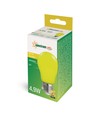 E27 4,9W Gelbe LED-Lampe - A50, mattiert