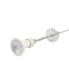 MADARA MINI II Pendelleuchte GU10 - Sockel ohne Leuchtmittel, 230V, IP20, Ø55x200mm, Weiß