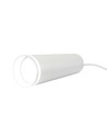 Madara GU10 Pendelleuchte mit Ring - Weiß, 1m Kabel, Ø55x200mm, IP20, ohne Leuchtmittel