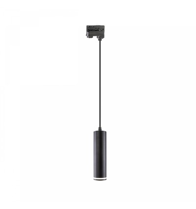 MADARA MINI RING GU10 PENDELLEUCHTE FÜR 3-PHASEN SCHIENE 230V IP25 FI55*200MM SCHWARZ