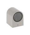 GU10 Deckenaufbauleuchte, IP54 - Schwarz/Grau, Außen/Innen, max. 6W LED, ohne Leuchtmittel