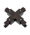 X-Verbindung für 3-Phasen-Schienen - Schwarz, Spectrum