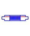 Flexibler Verbinder für 3-Phasen-Schienen - Weiß, Spectrum