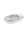 20W LED Technic Leuchte - IP54, IK07, Oval, 4000K, PIR-Sensor