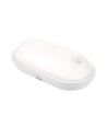 20W LED Technic Leuchte - IP54, IK07, Oval, 4000K, PIR-Sensor
